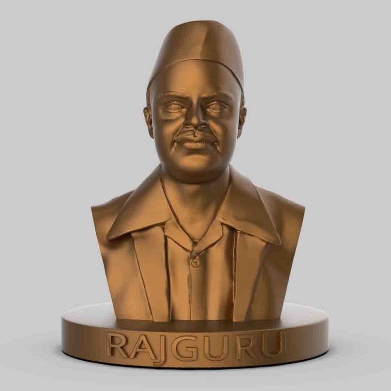 Freedom Fighter Rajguru Sculpture - My 3D Toy