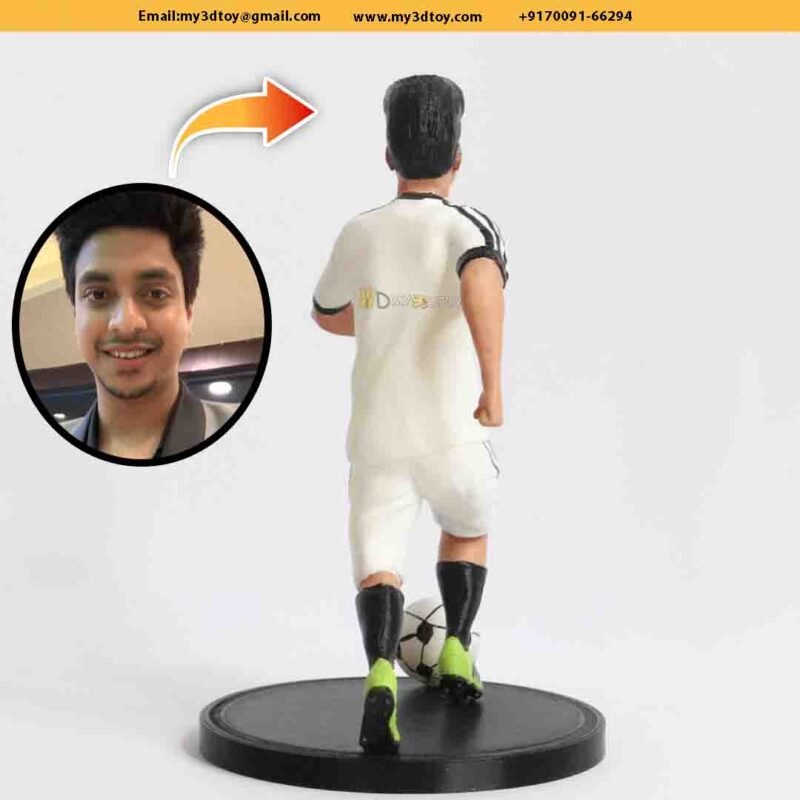 3D Miniature Football Player Lifetime Gift